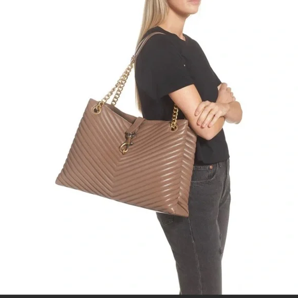 Rebecca Minkoff Black Quilted Tote - Picture 9 of 10